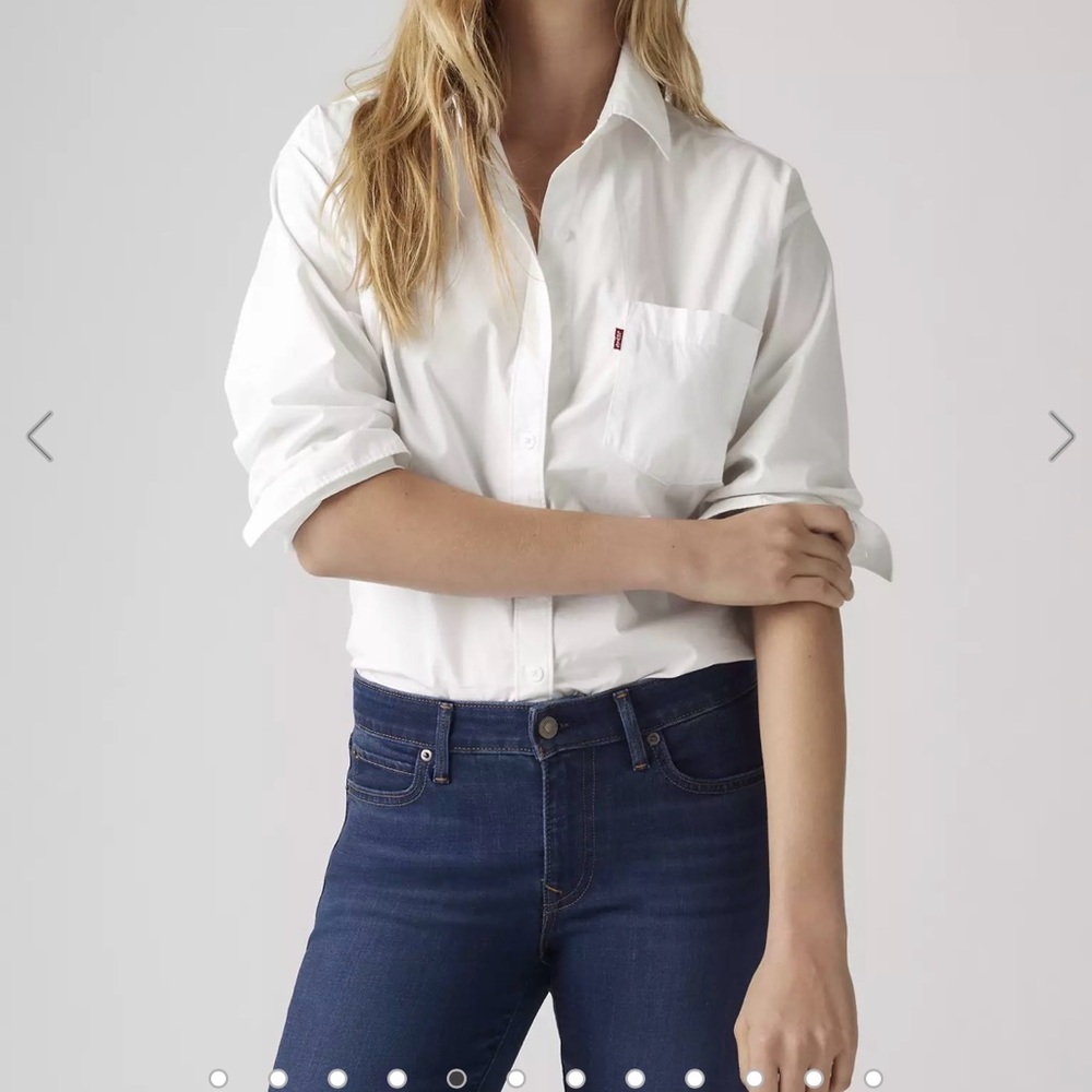 Levi’s 711 skinny women’s jeans dark wash - Picture 3 of 9